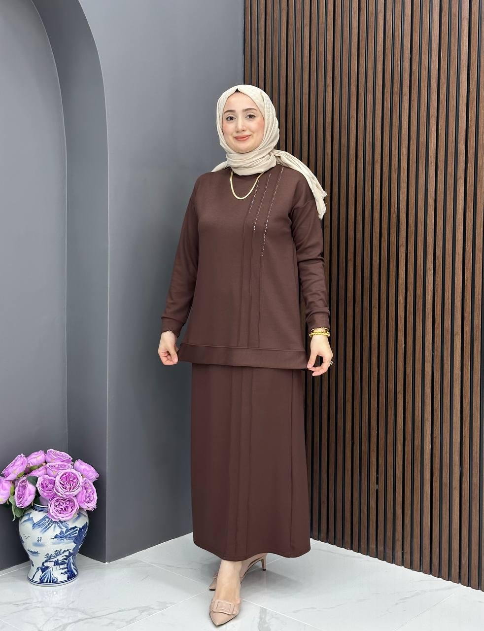 ensemble jupe et pull Alhambra Couture