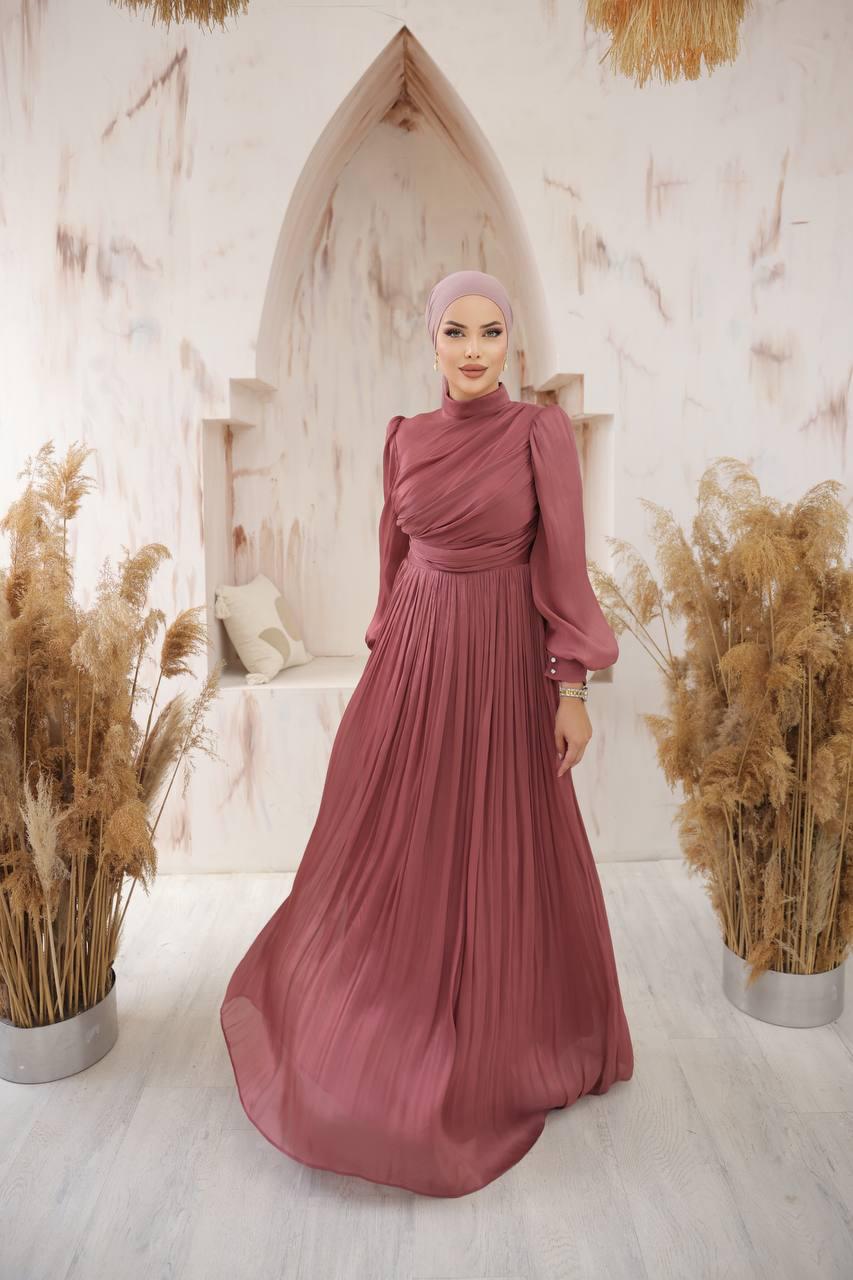 Robe de Soirée Rose Alhambra Couture