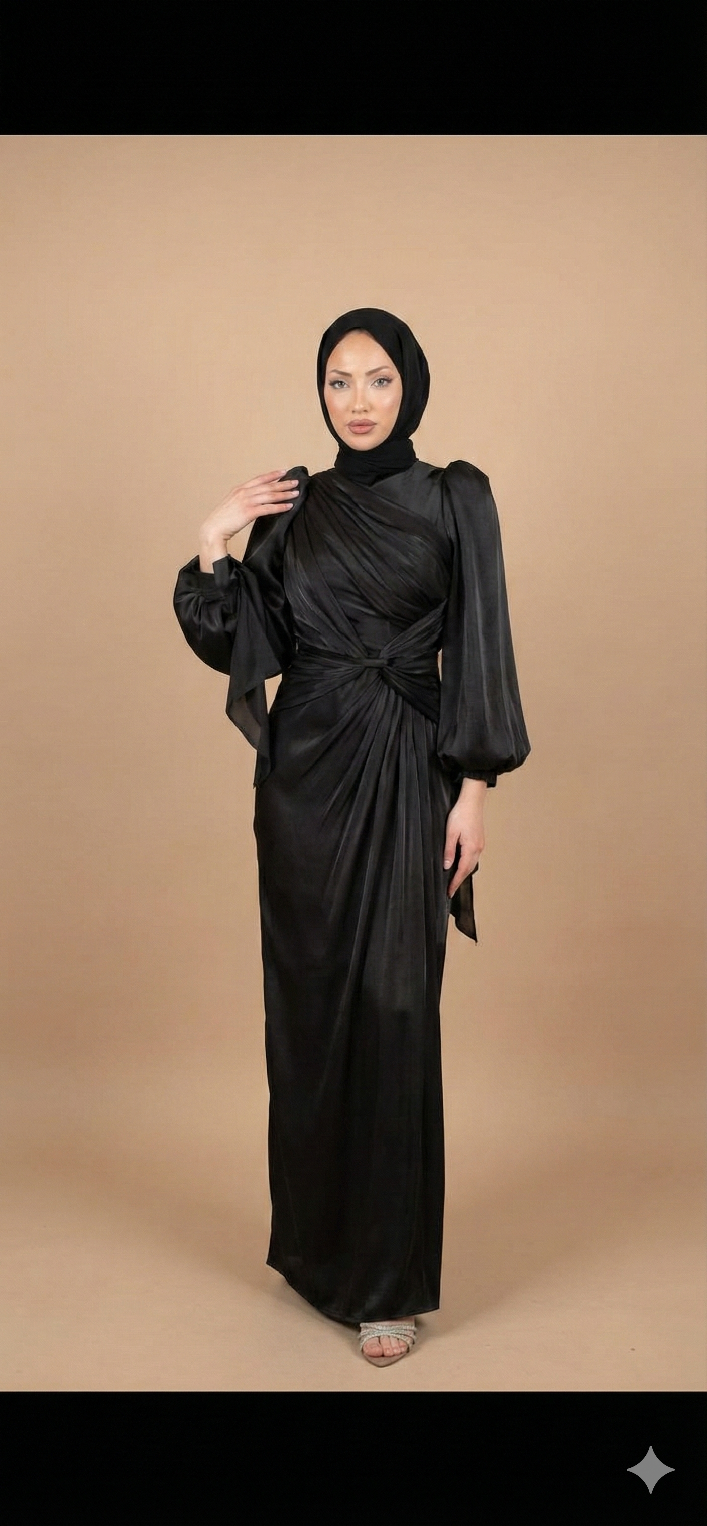 Robe de soirée drapée Alhambra Couture