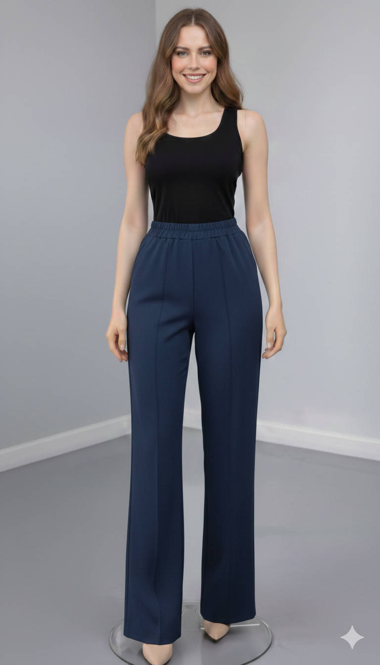 Pantalon fluide Alhambra Couture