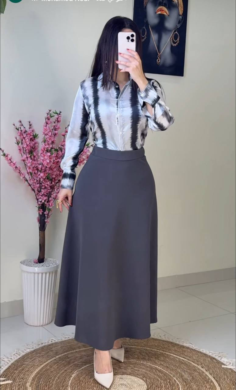 Jupe évasée Alhambra Couture