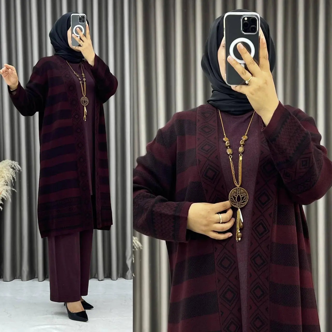 costume cardigan grande taille Alhambra Couture