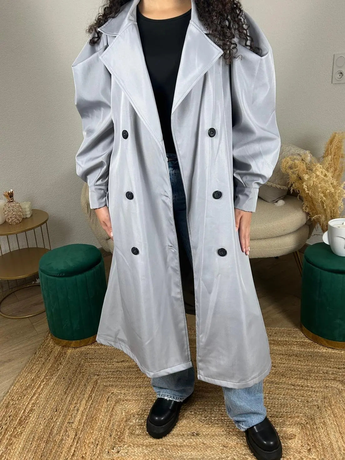 Trench manche bouffante Alhambra Couture