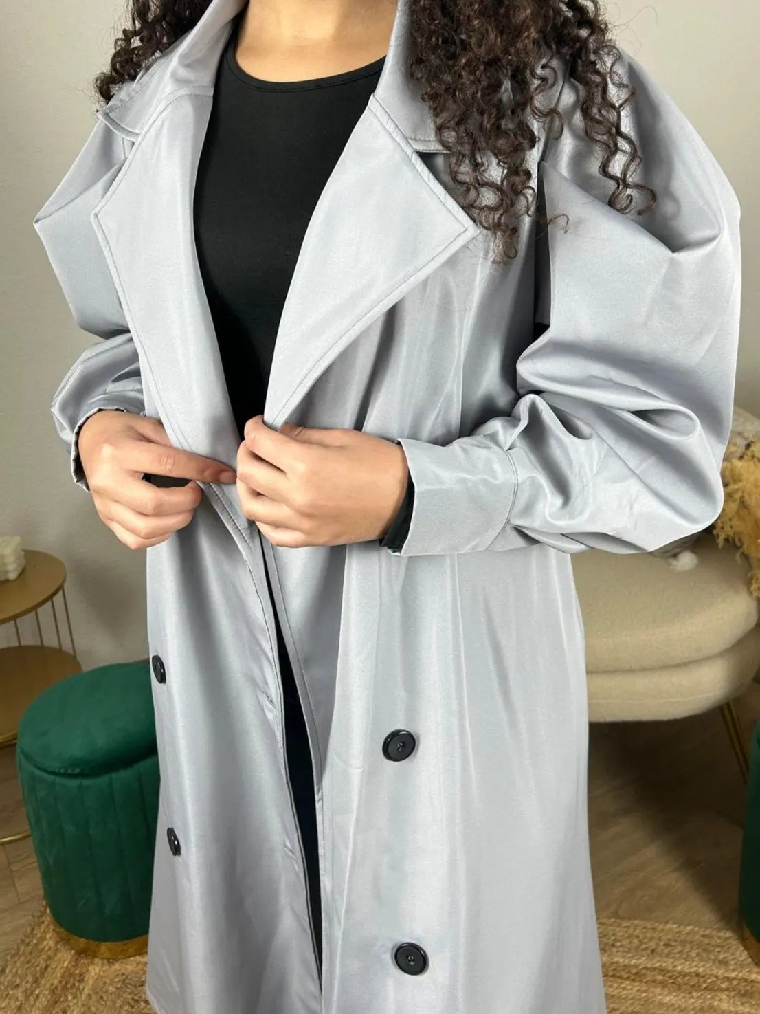 Trench manche bouffante Alhambra Couture