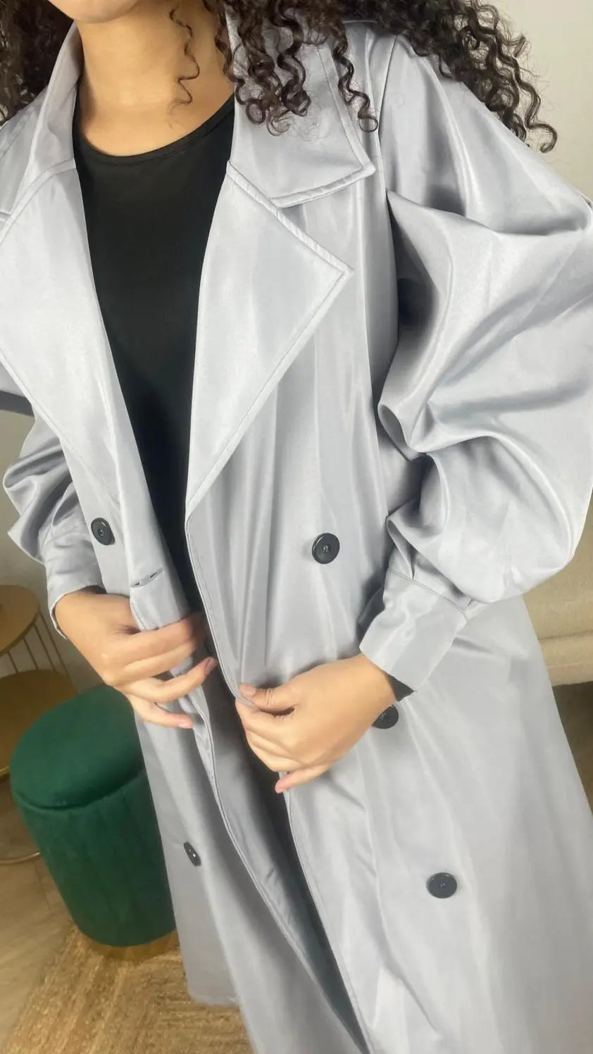 Trench manche bouffante Alhambra Couture