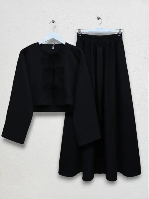 Ensemble jupe et gilet Alhambra Couture