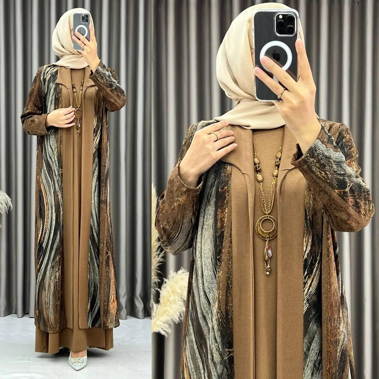 cardigan robe grande taille Alhambra Couture