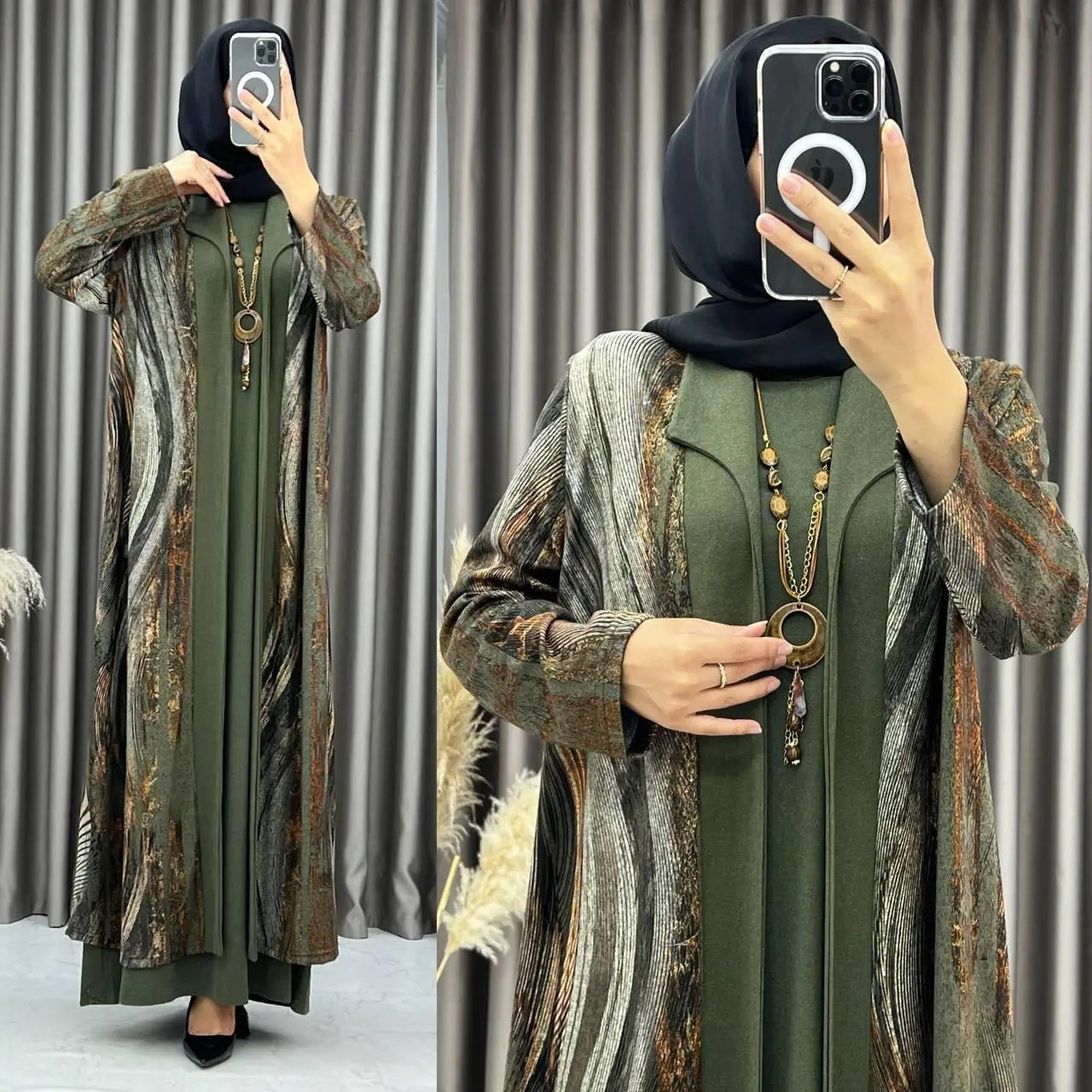 cardigan robe grande taille Alhambra Couture