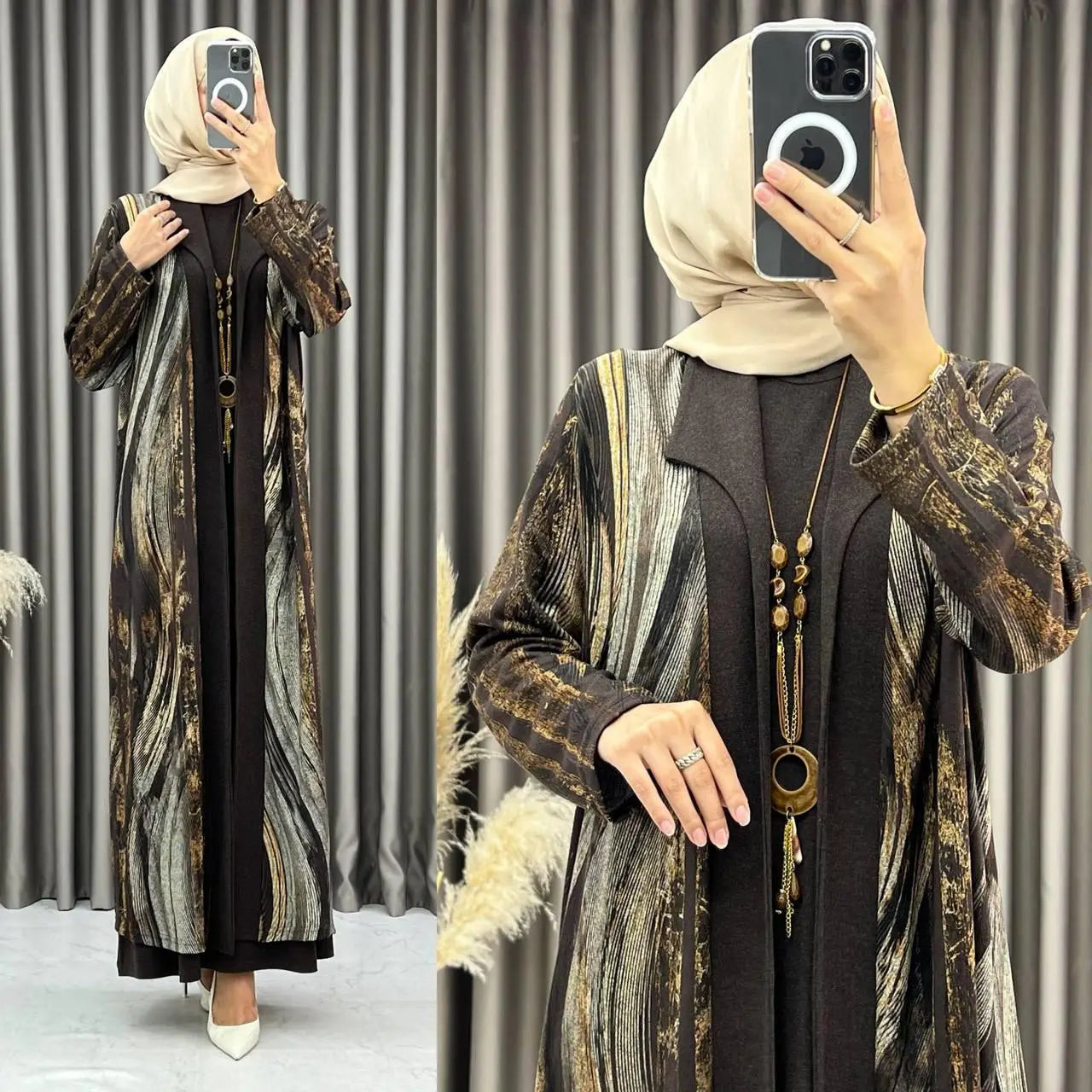 cardigan robe grande taille Alhambra Couture