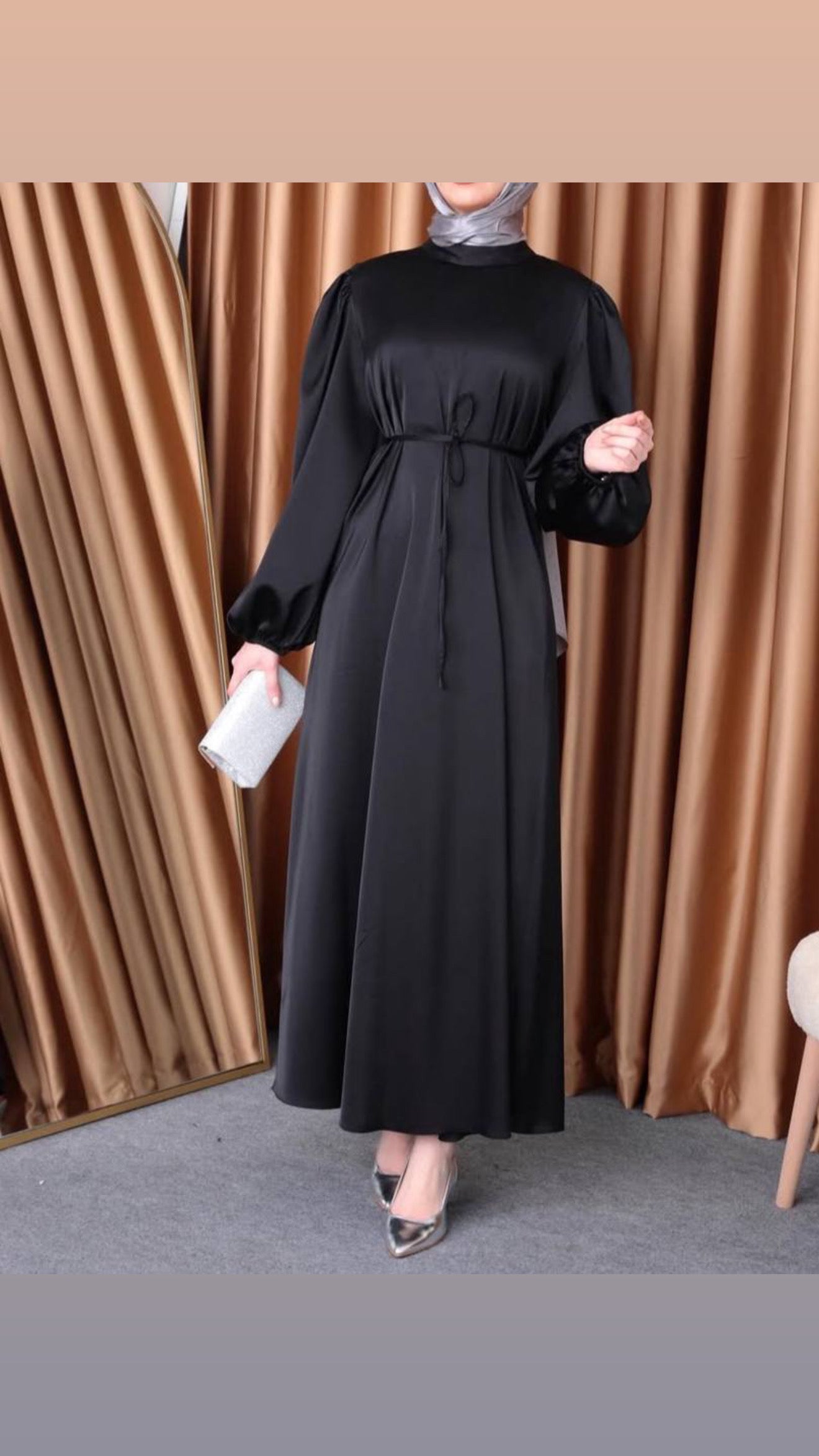 Robe satine