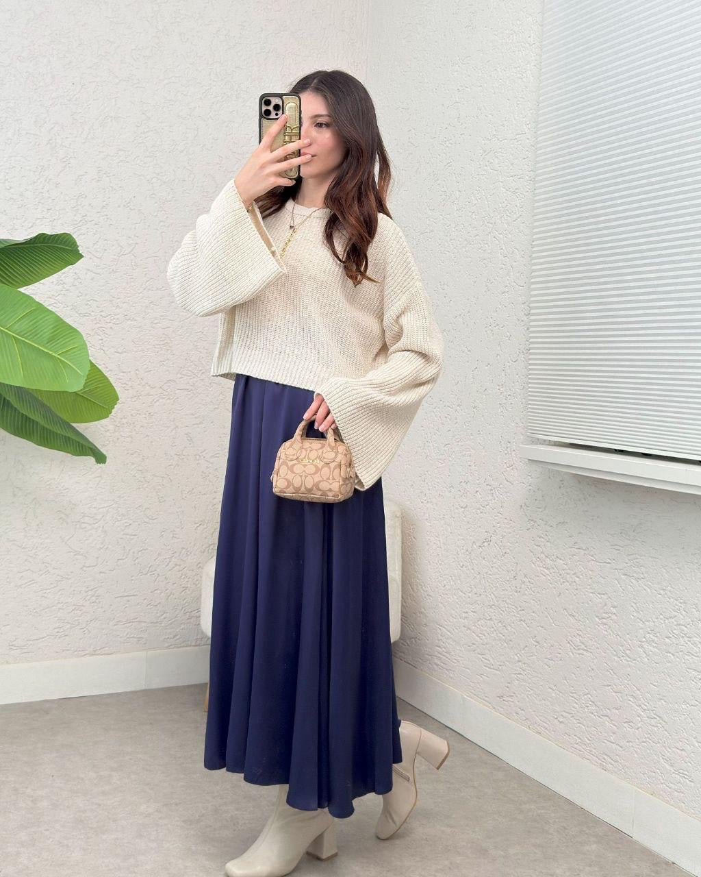 Pull en maille Alhambra Couture