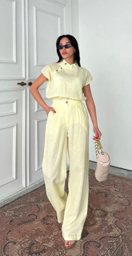 Ensemble pantalon et chemise Alhambra Couture