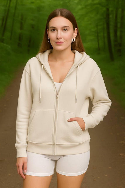 Veste à Capuche Zippée Alhambra Couture
