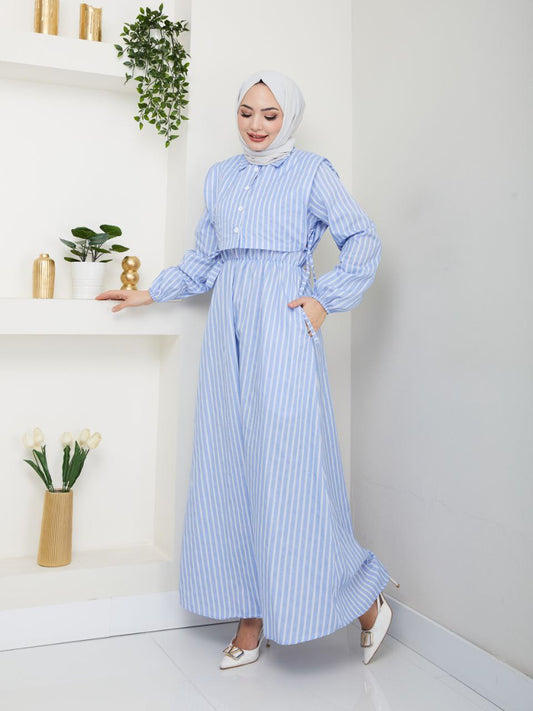 Robe long avec gile Alhambra Couture