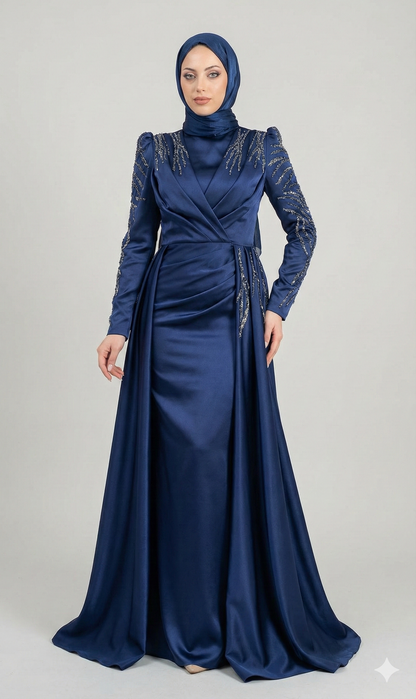 Robe de soirée à strass Alhambra Couture