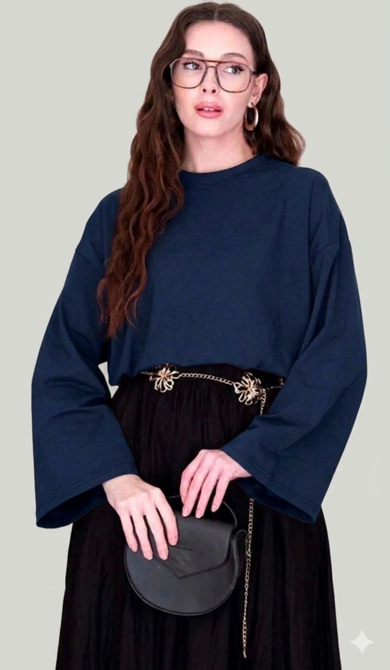 T-shirt a manche longue Alhambra Couture