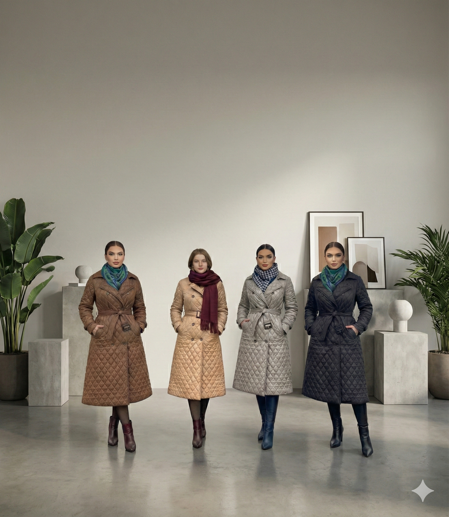 Manteau Matelassé Alhambra Couture