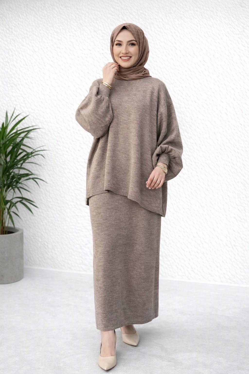 Ensemble pull et jupe Alhambra Couture