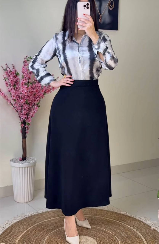 Jupe évasée Alhambra Couture