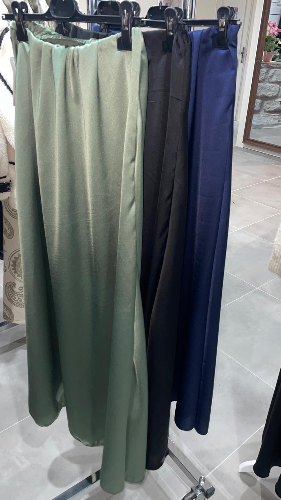 Jupe Maxi en satin