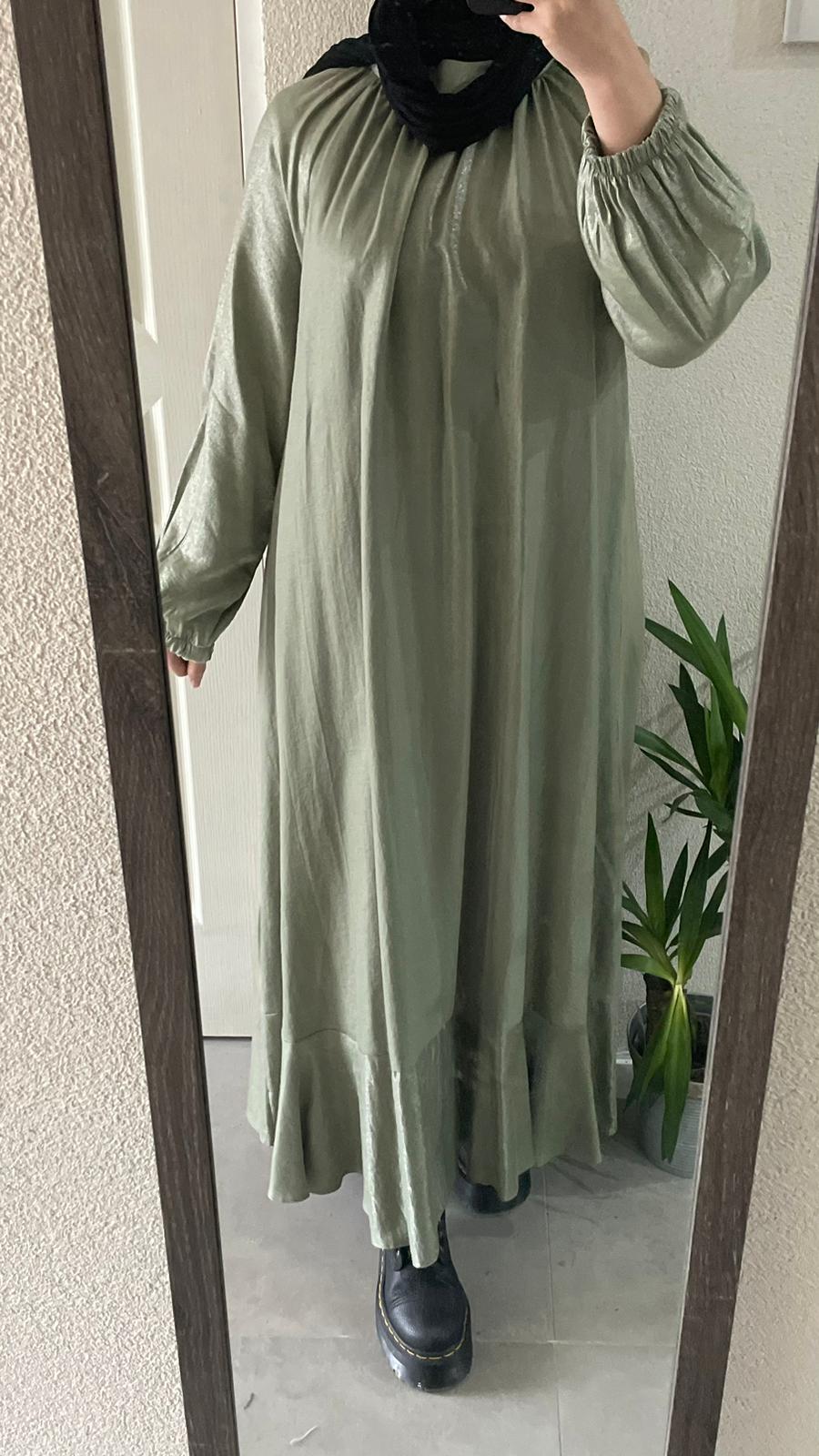 Robe en satin pailleté - Alhambra Couture